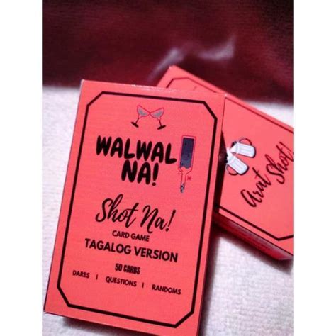 WALWAL CARD (Drunk Card Tagalog Ver.) .